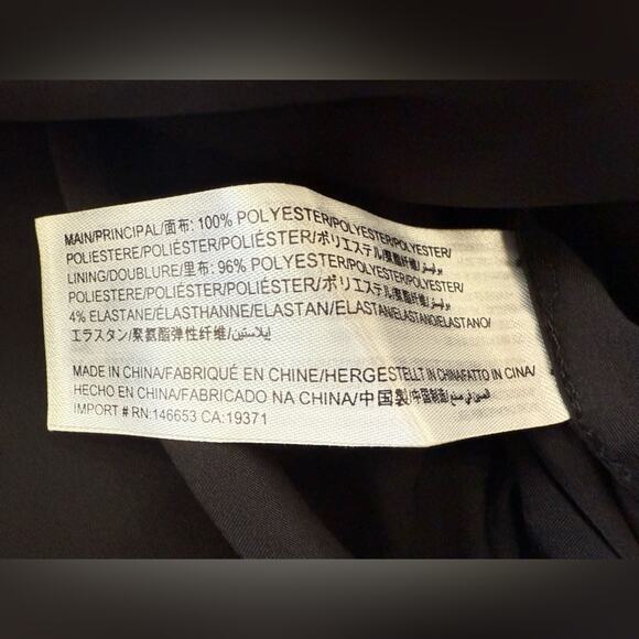 NWT Keepsake The Label Kennedy Long Sleeve Wrap Mini Dress Black Size 8 (AUS 12) - Picture 8 of 9